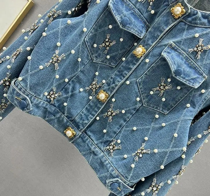 Pearlux Hand bejeweled Jacket