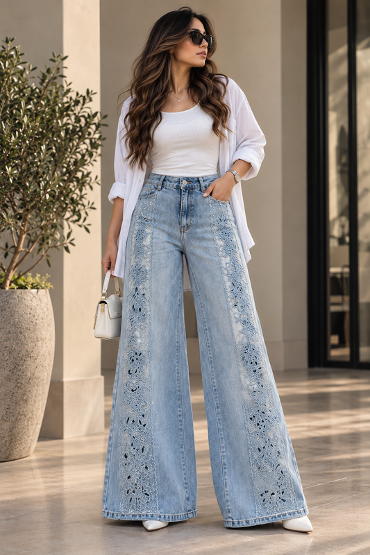 Celeste Luxe Flare Denim