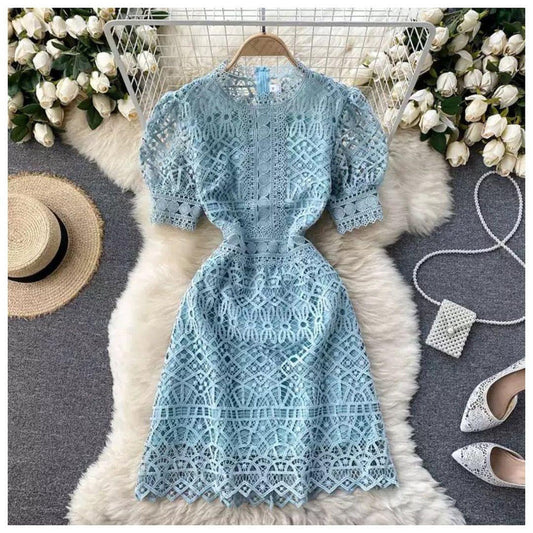 Zoish Vintage Luxury Lace Dress