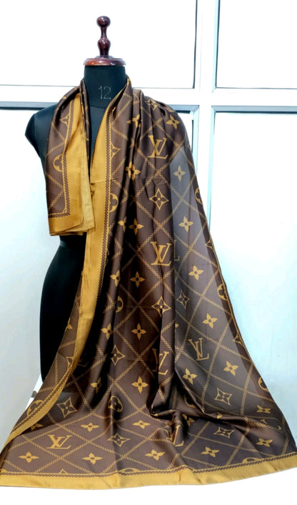 Brand printed silk scarf- LL03
