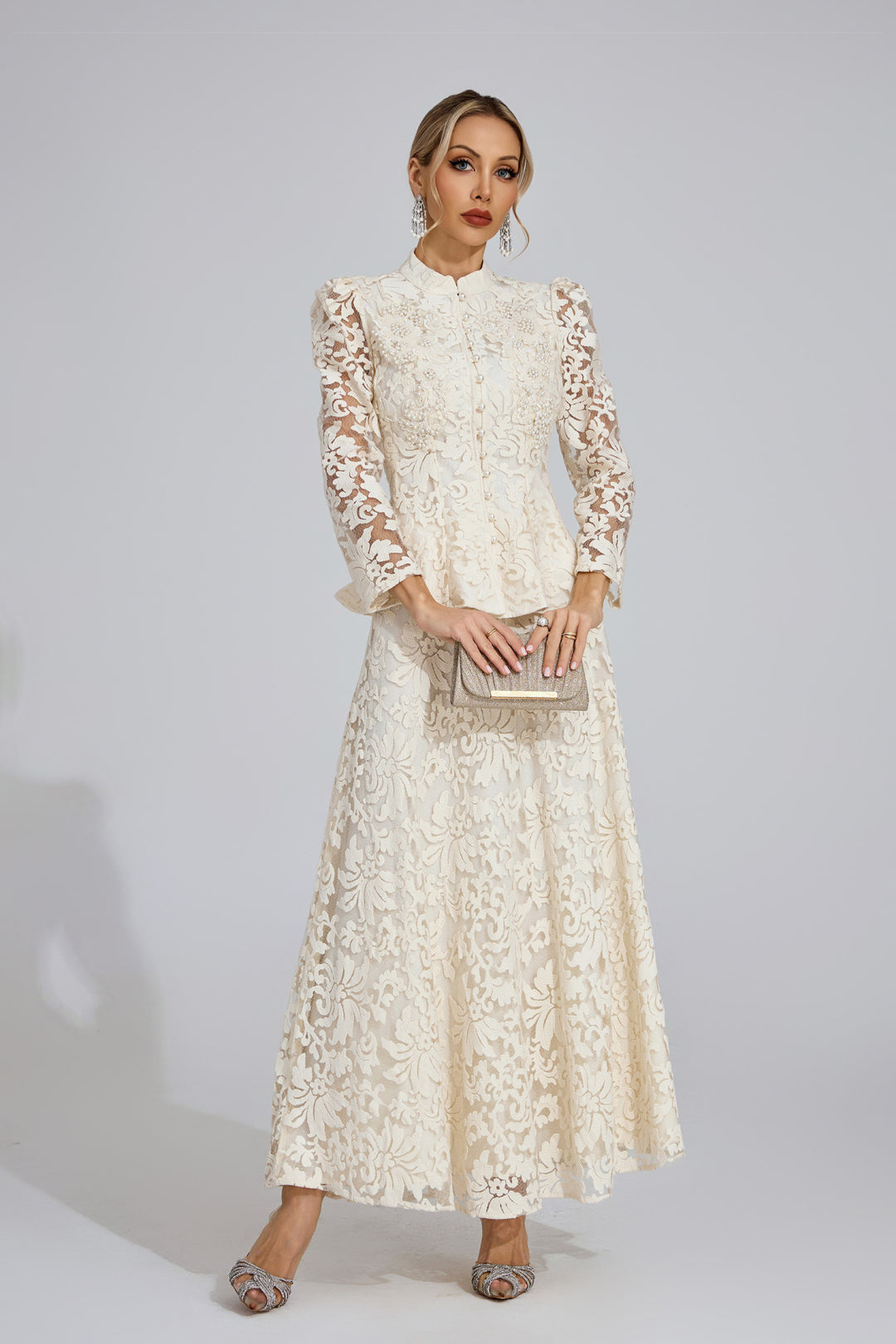 Celeste Floral Embellished Set