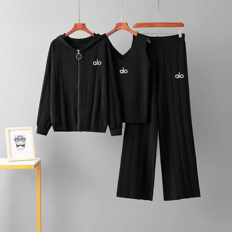 Coffee Cascade Layers Knit Co ord