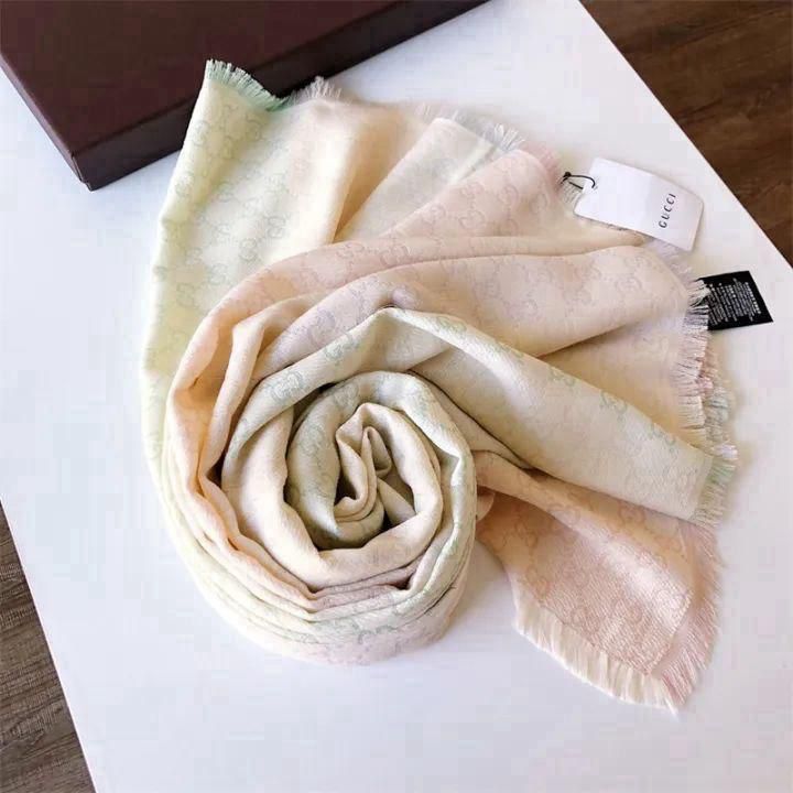 Luxury Brand Multi Shade G Cashmere Shawl