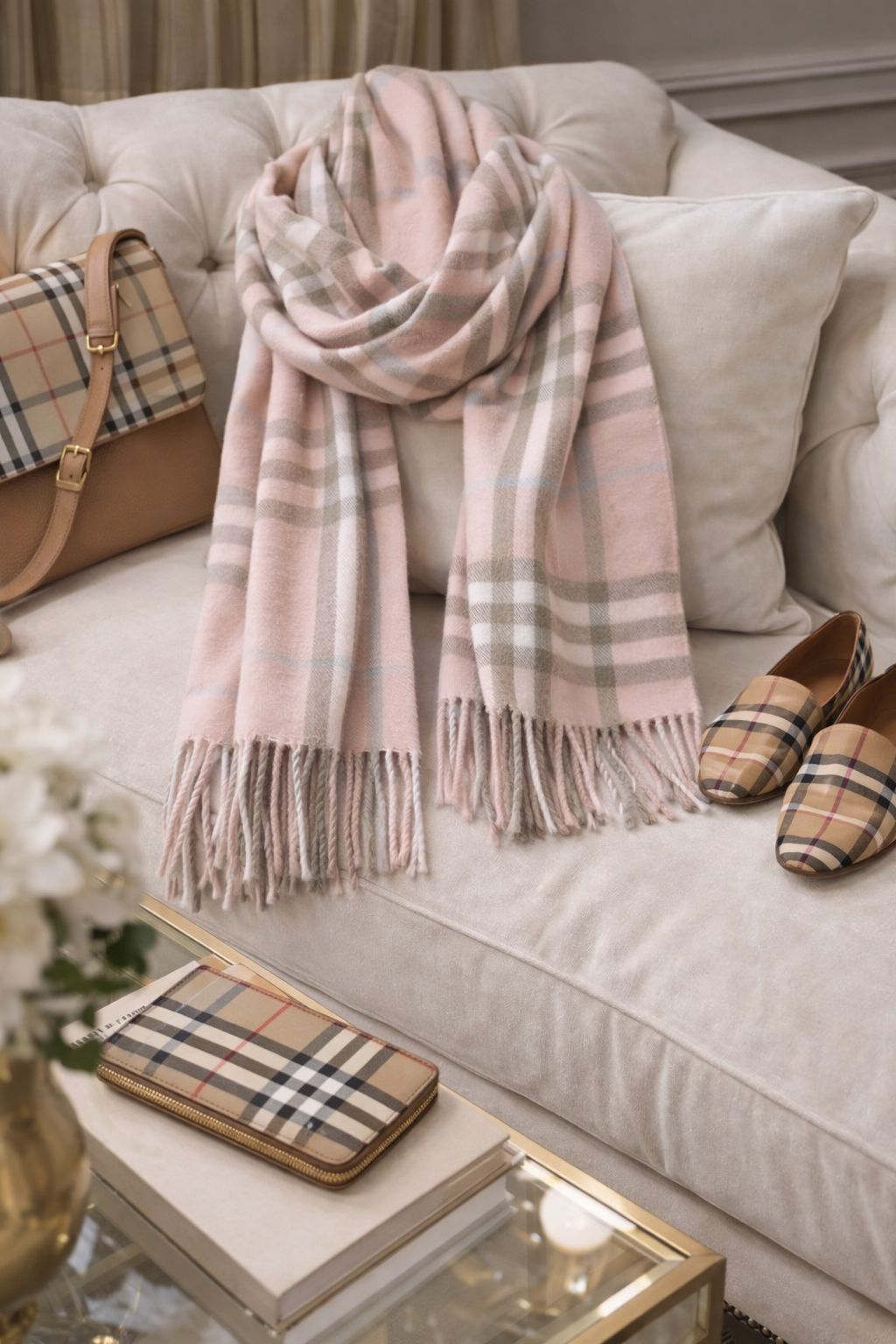 Royal Check Scarf