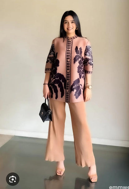 Blush Noir Statement Co Ord Set