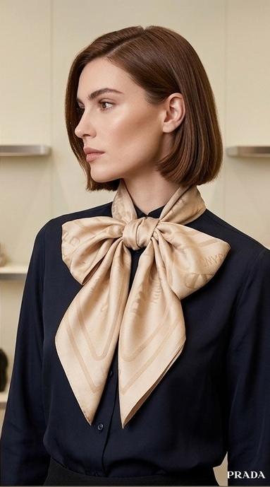 Pero Luxury Monogram Scarf