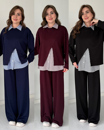 The Parisian Layered Luxe Co Ord Set