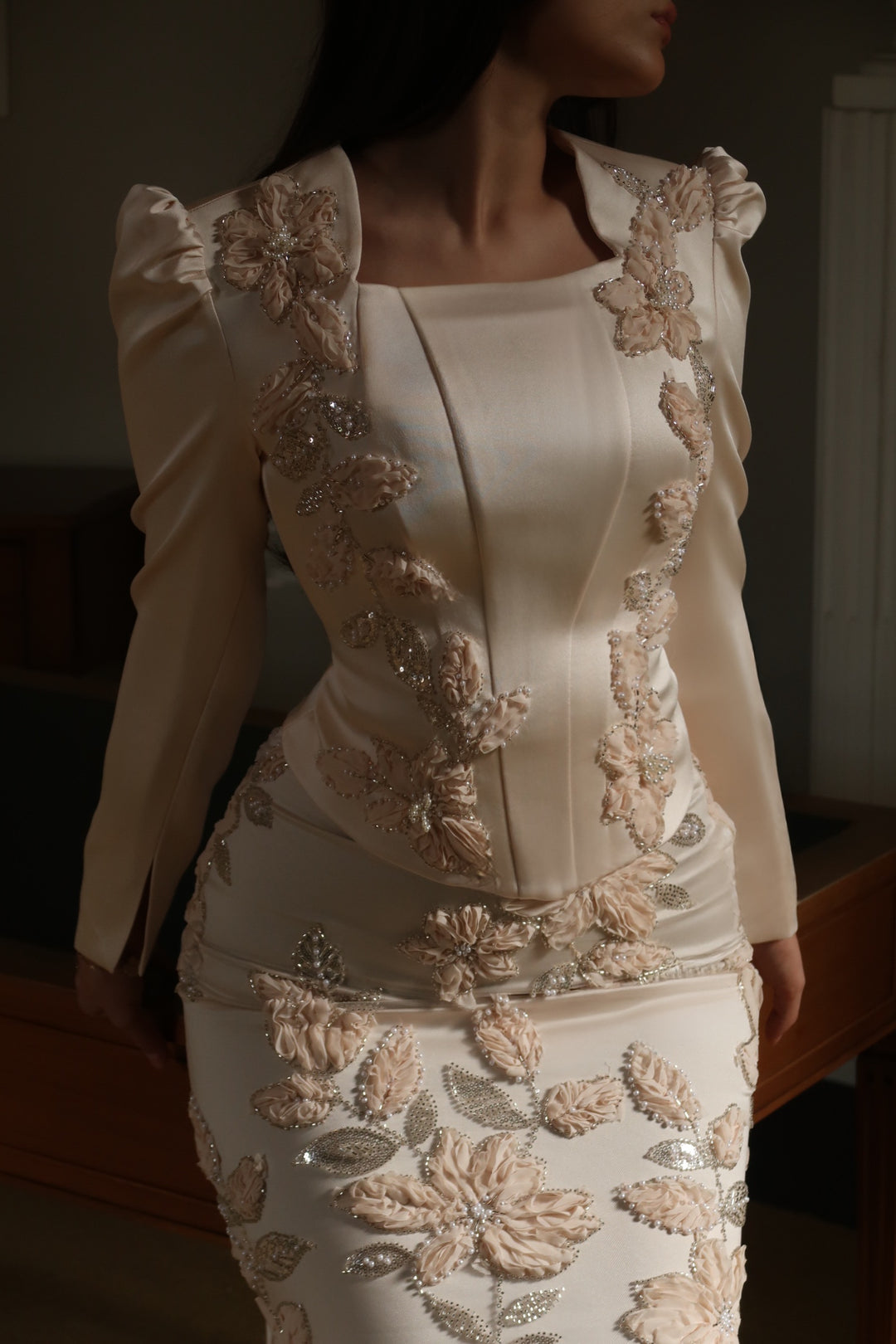 Nooreh Embroidered Elegance Dress