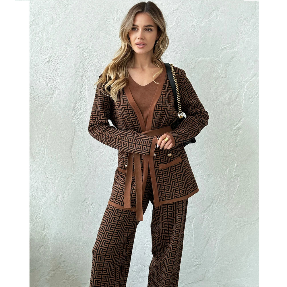 Harmony Three Peice Knitted Co ord