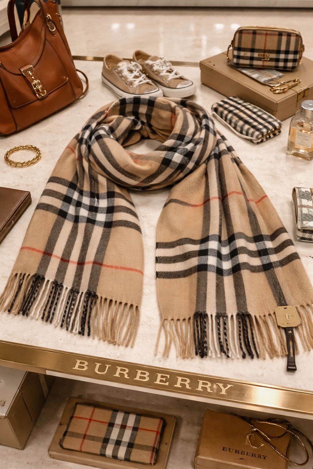 Royal Check Scarf