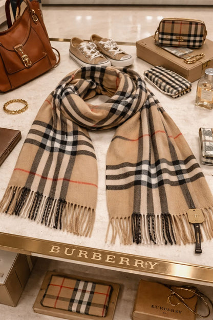 Royal Check Scarf