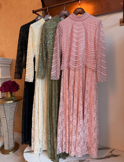 Celeste Lace Elegance Dress