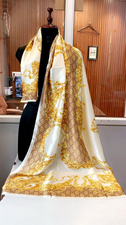 Baroque Silk Scarf