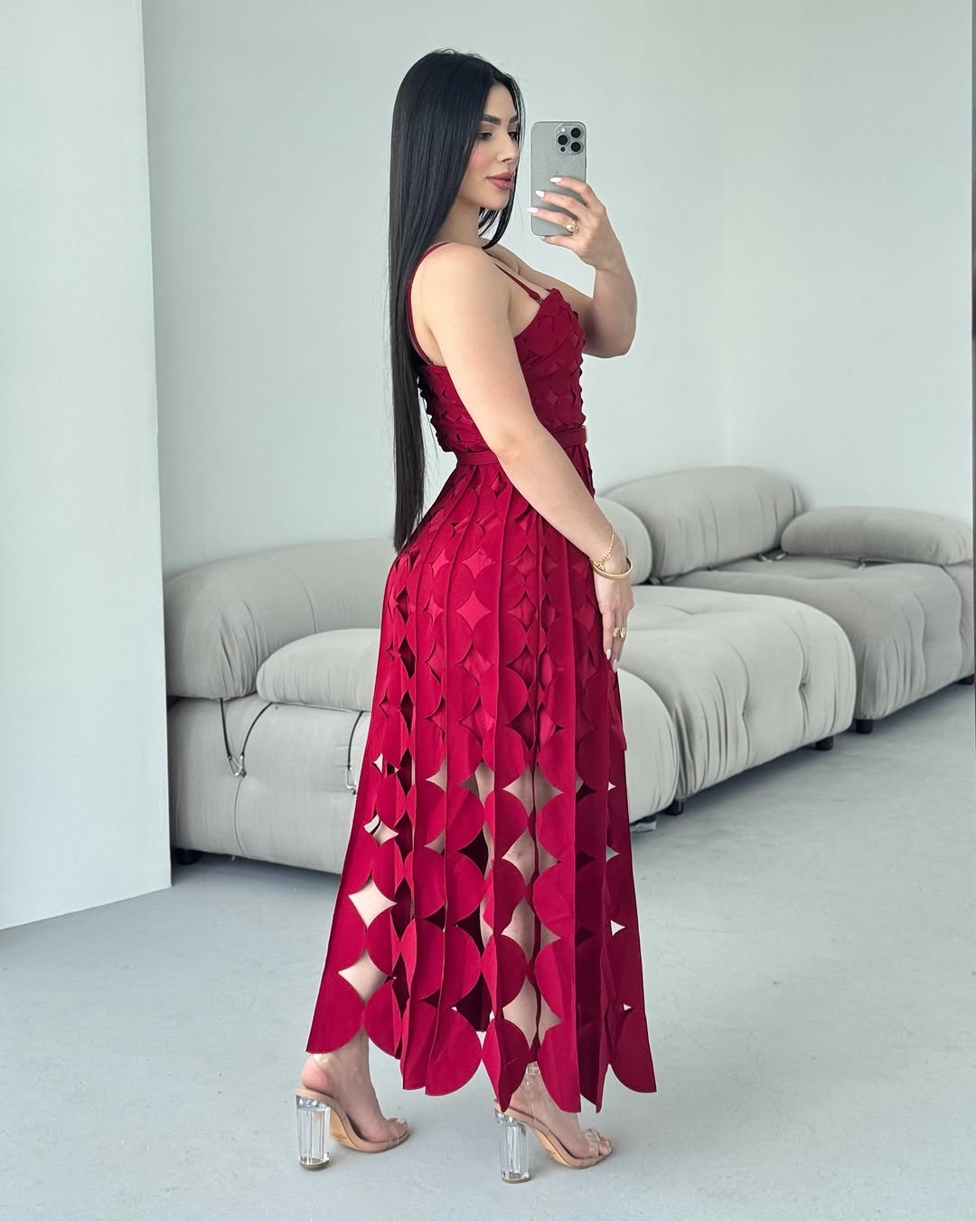 Luxe Moon cut Dress