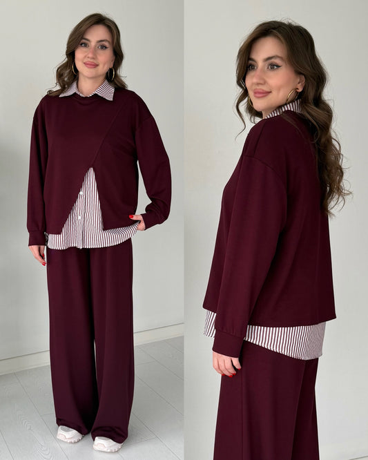 The Parisian Layered Luxe Co Ord Set