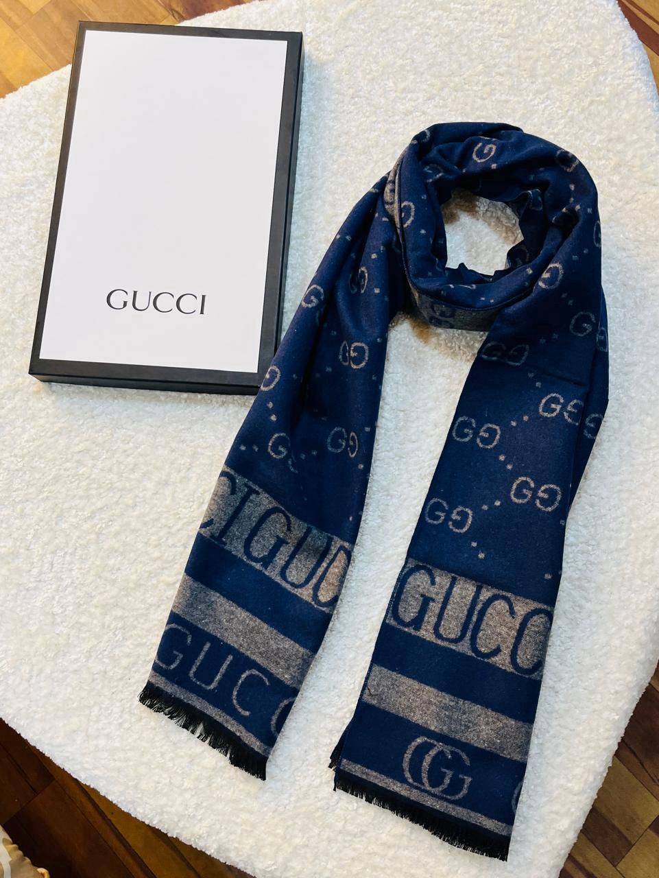 Branded GC Winter Reversible Stole