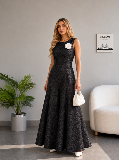 Étoile Textured Jacket & Flared Dress Co-ord Set