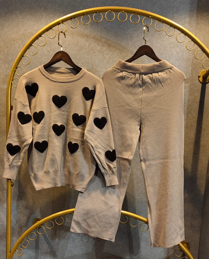 Rosie Oversized Heart Co Ord Set