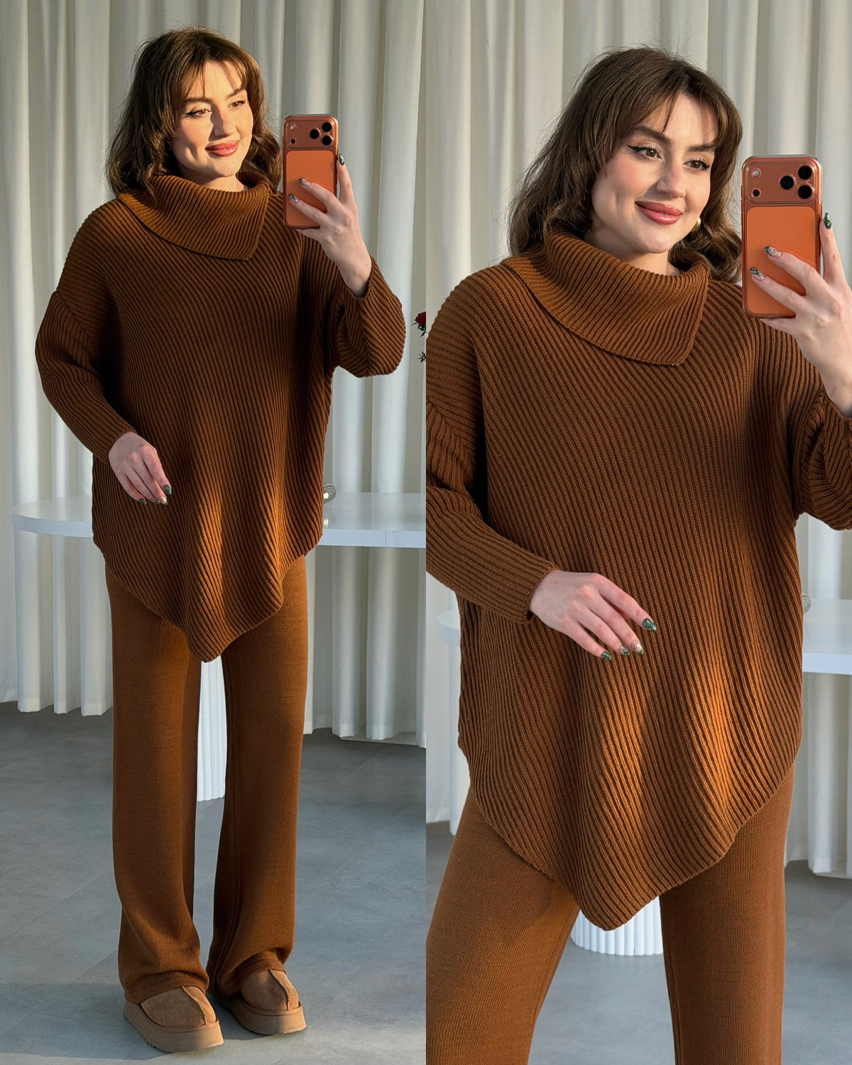 The Alpine Luxe Ripped Co Ord Set