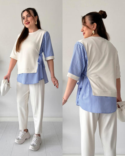 The City Chic Tie -Side Co Ord