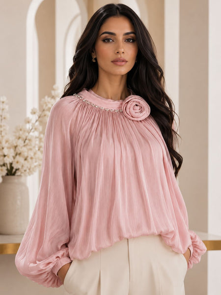 Elan Rose Top
