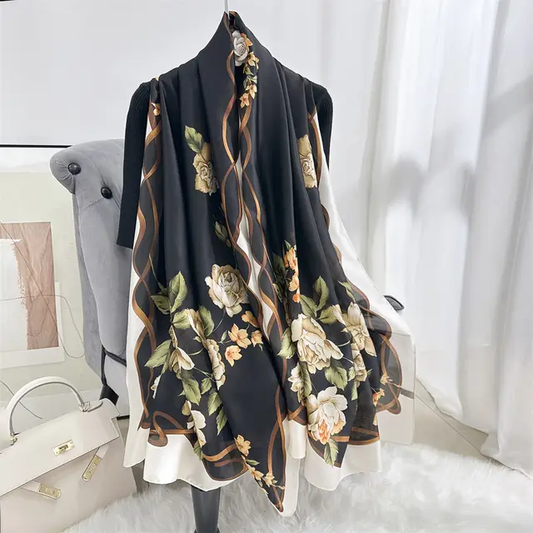 Nayra floral Silk Scarf