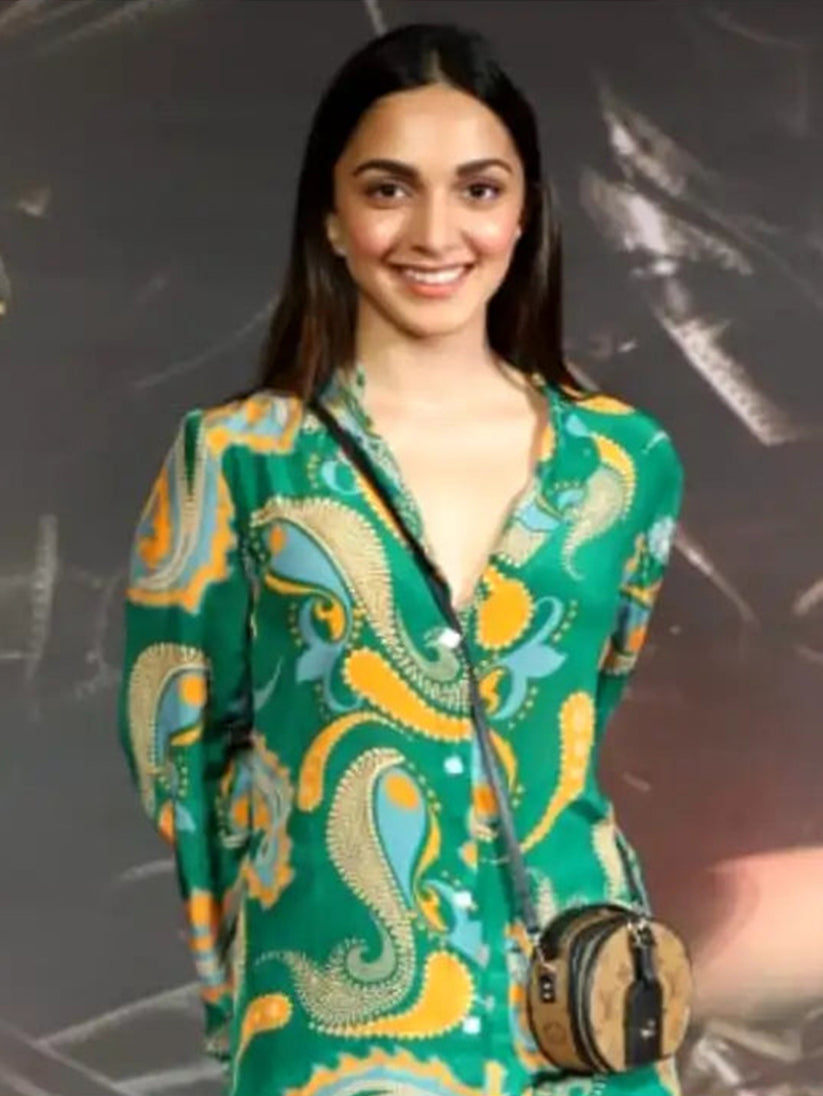 Kiara Advani Green Designer Cord