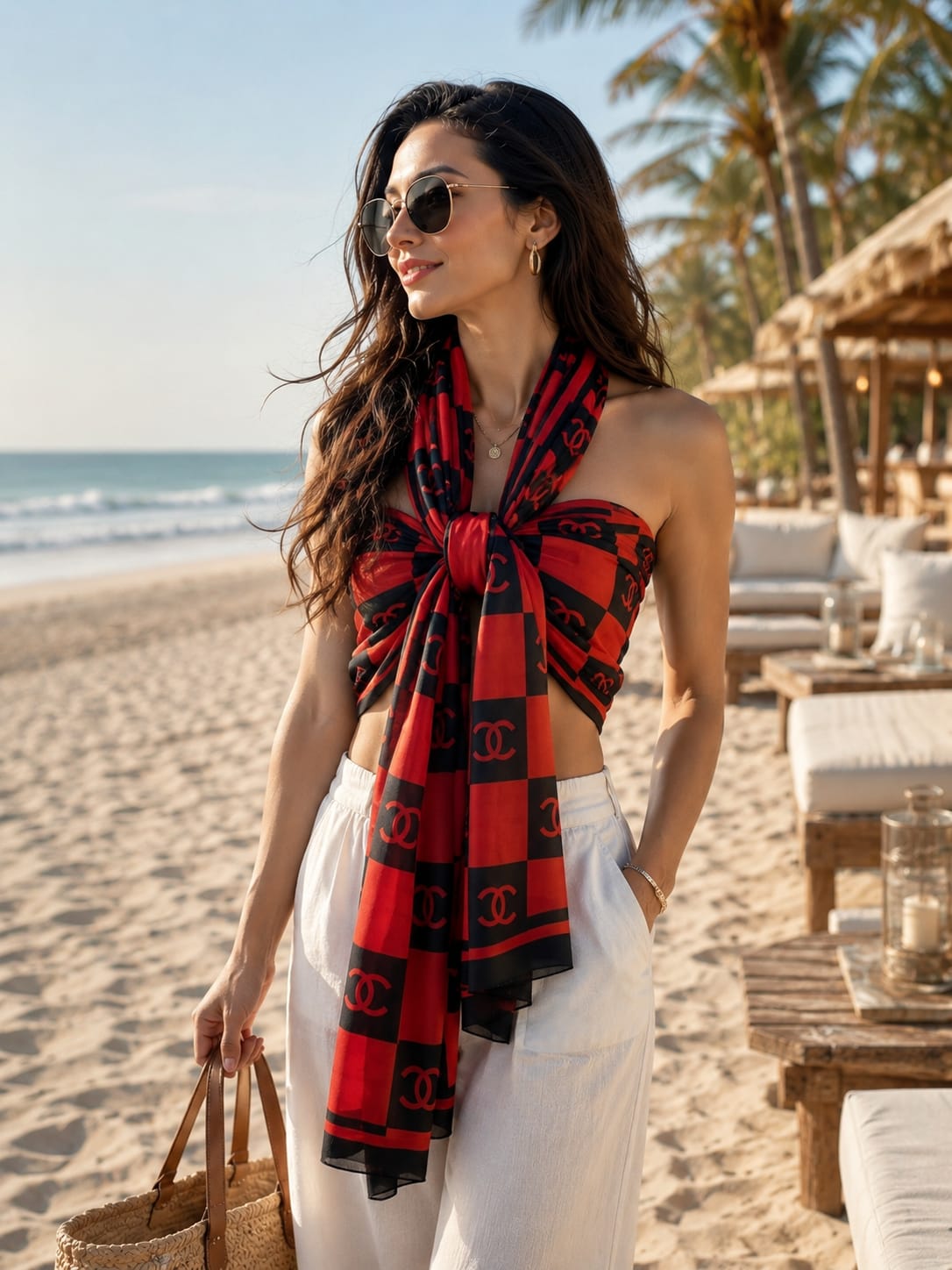 C Elegance Silk Scarf