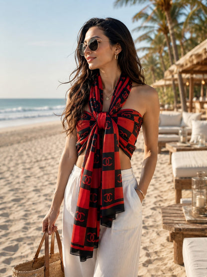 C Elegance Silk Scarf