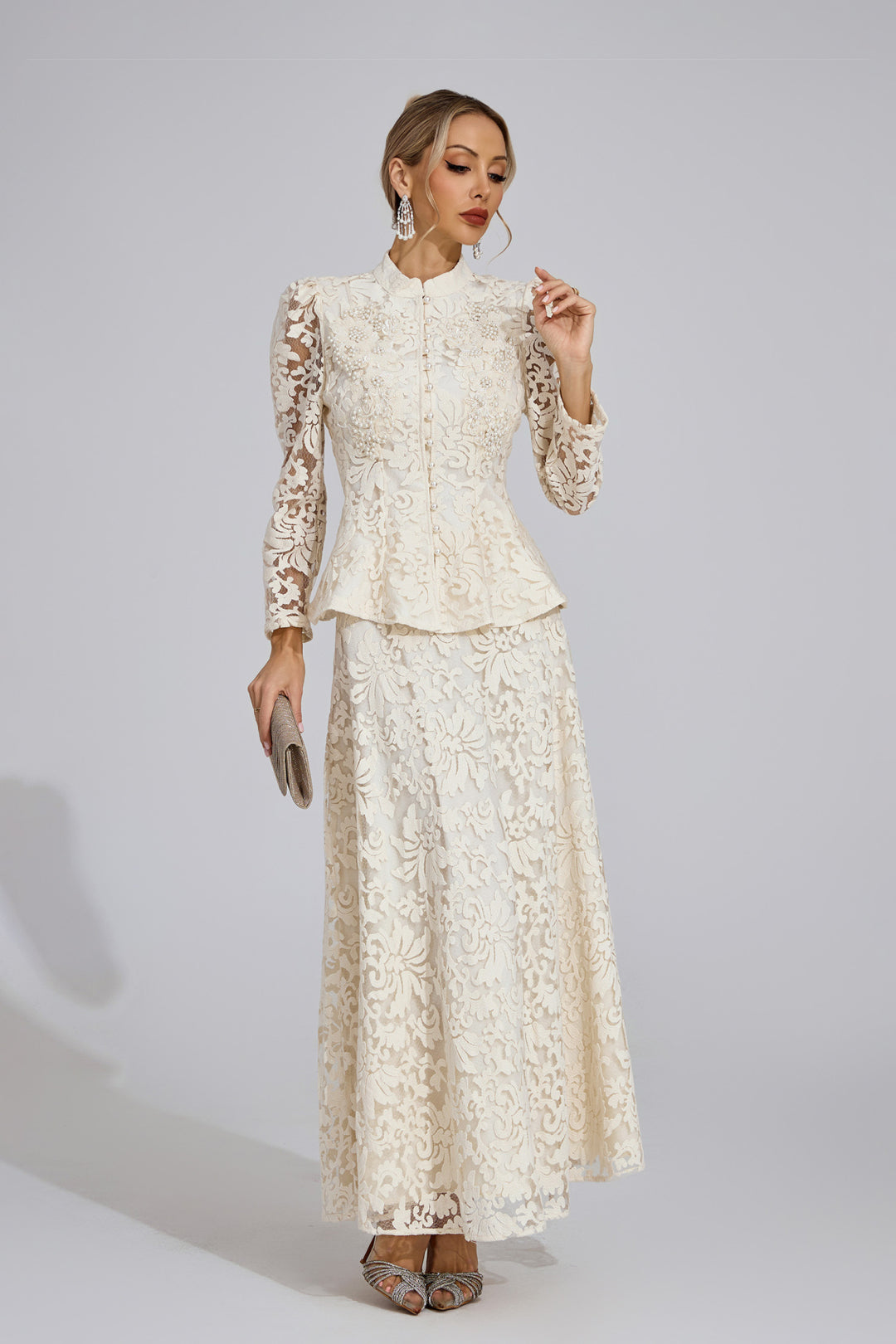 Celeste Floral Embellished Set