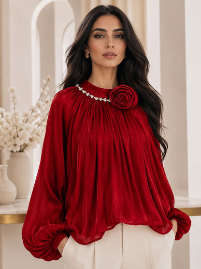 Elan Rose Top
