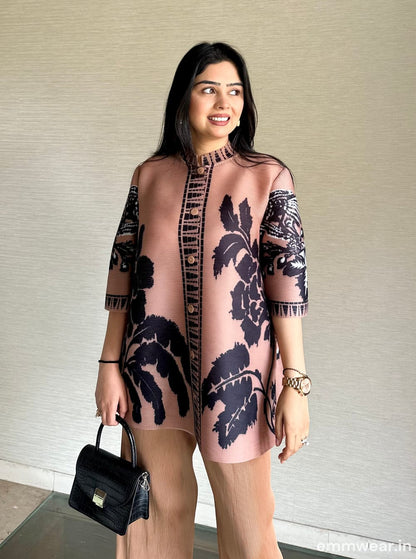 Blush Noir Statement Co Ord Set