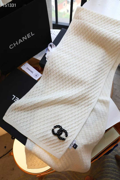 CC Logo Knit Scarf