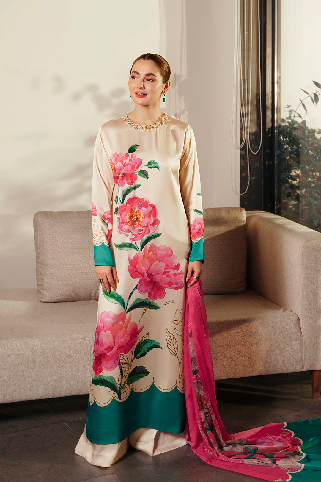 Rosé Royale Silk Ensemble