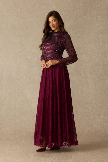Celeste Lace Elegance Dress