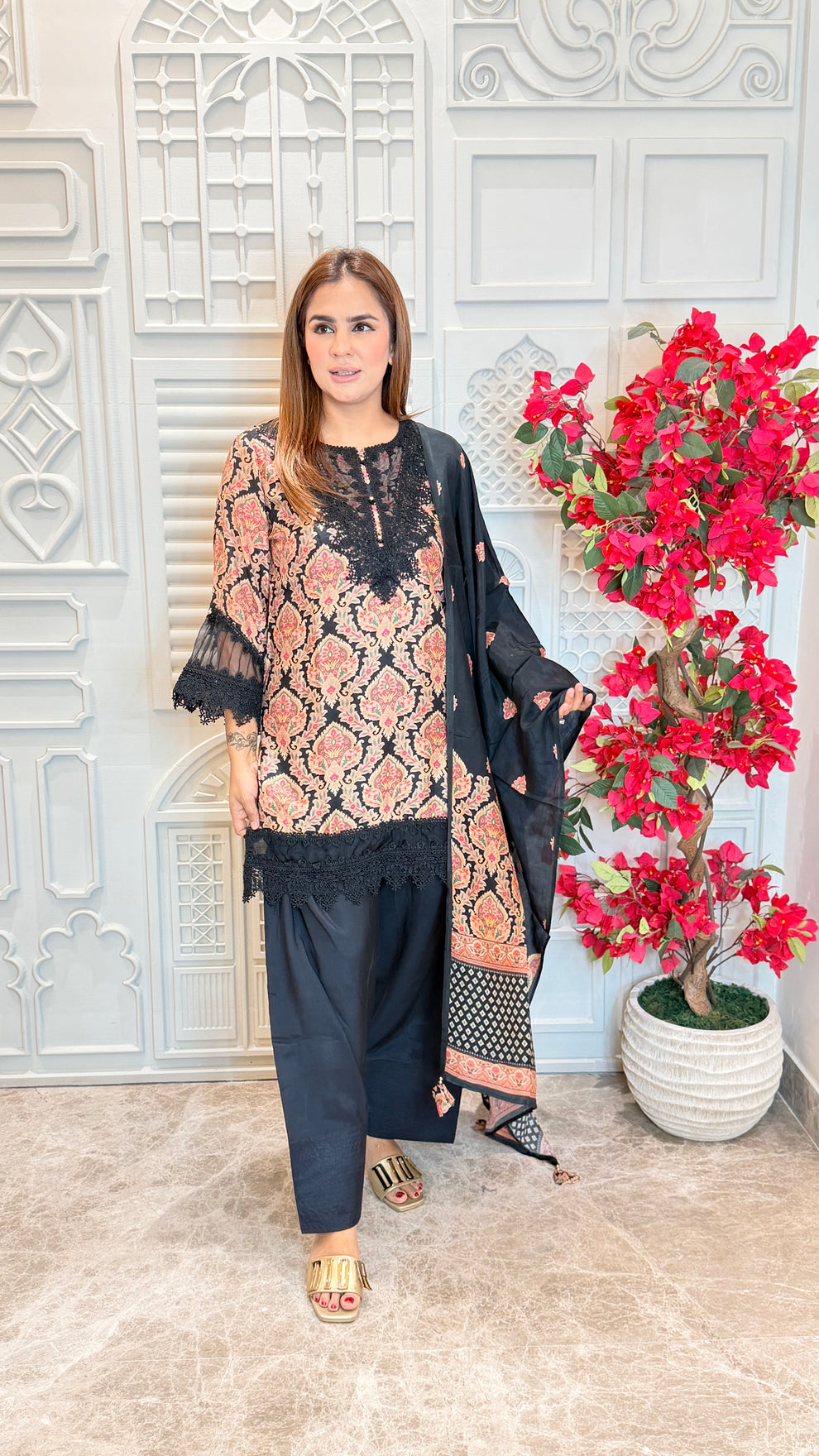 Heirloom Embroidery Suit