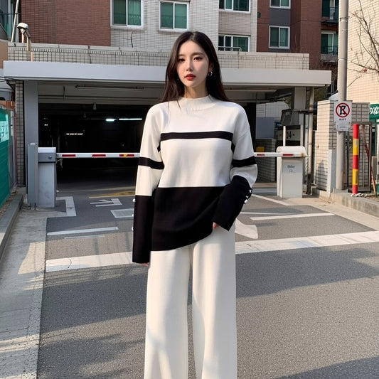 Monochrome Muse knit Co ord