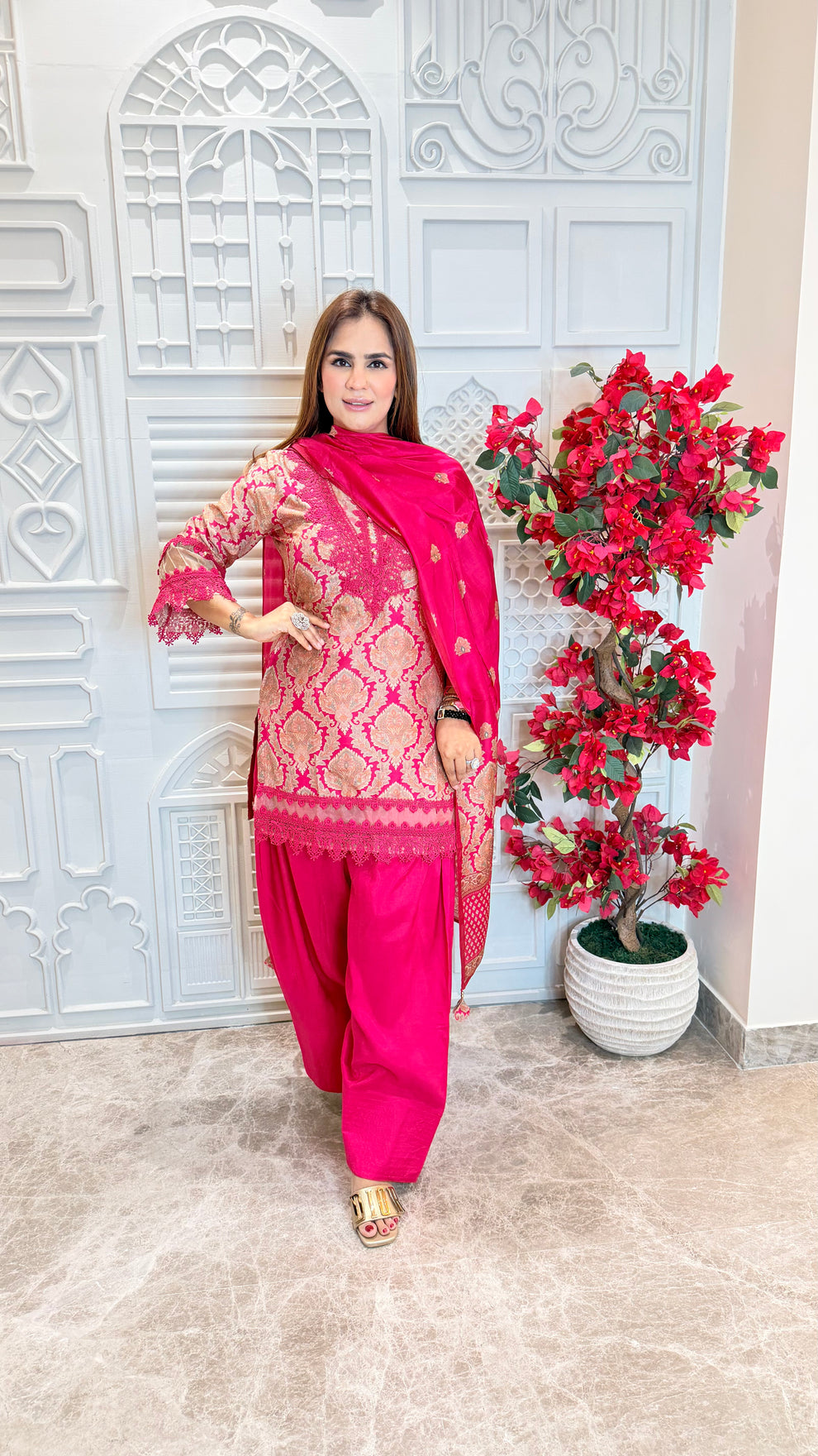 Heirloom Embroidery Suit