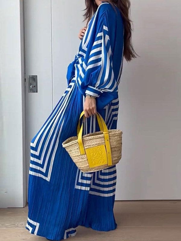 Manny Abstract Pleated Co ord