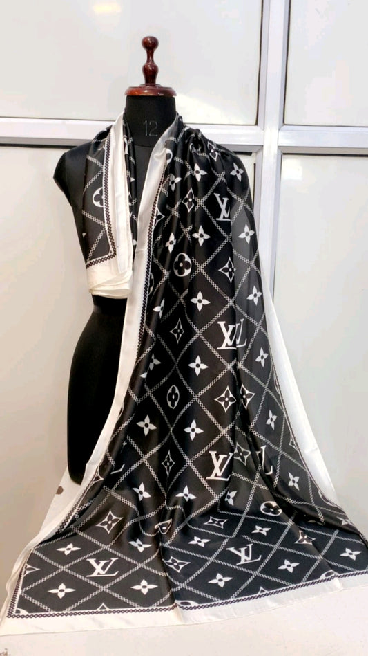 Brand printed silk scarf- LL03