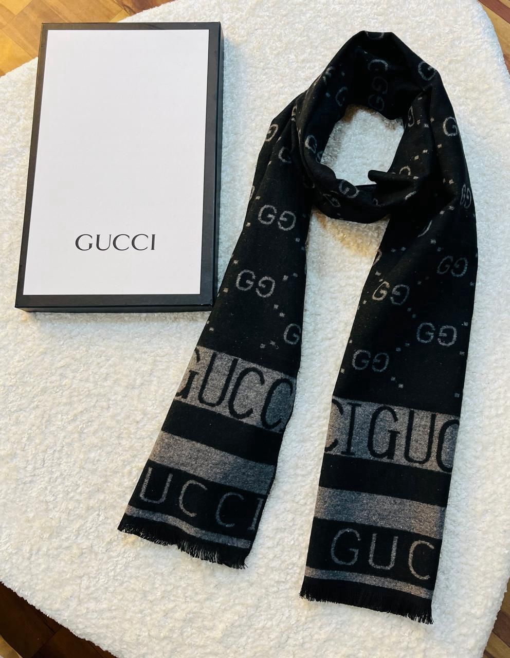 Branded GC Winter Reversible Stole