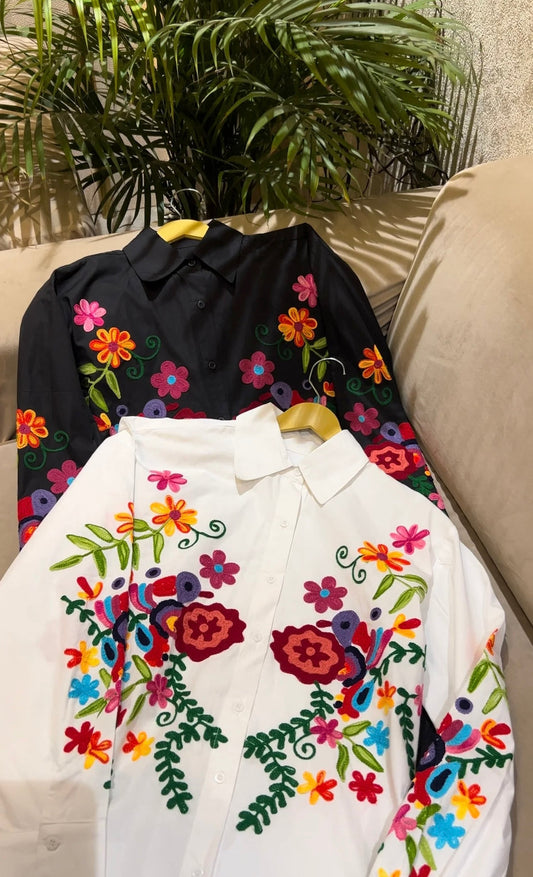 Florisa Embroidery Shirt